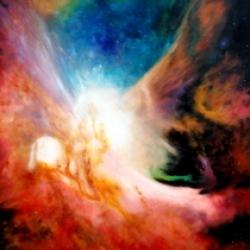 Nebula Orion Oil on canvas (70cmx50cm)  Price  10002